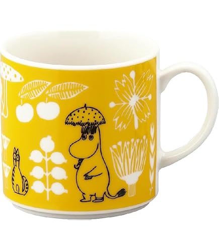 Amazon.com: Yamaka Shoten Moomin MM033-11 Mug, Snufkin, Porcelain